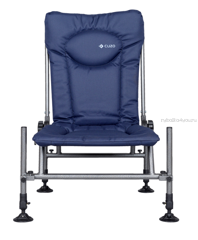 Кресло фидерное регулируемая спинка M-Elektrostatyk (46x48x60см) вес 87кг.нагрузка 110 кг (Артикул:F2 CUZO)