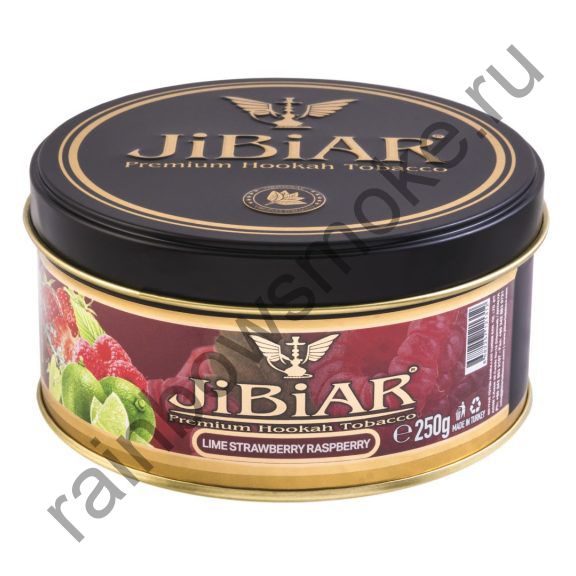 Jibiar 250 гр - Lime Strawberry Raspberry (Лайм Клубника Малина)