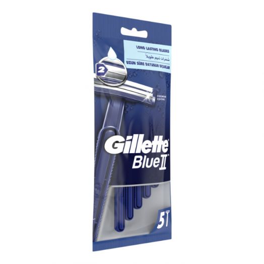 Станок однораз. 5шт Gillette Blue 2 с увлаж/пол.*