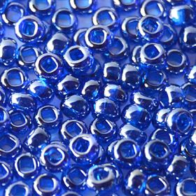 Бисер чешский 66300 синий прозрачный блестящий Preciosa 1 сорт купить оптом
