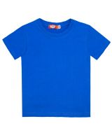 5279 Детская синяя футболка Летс гоу