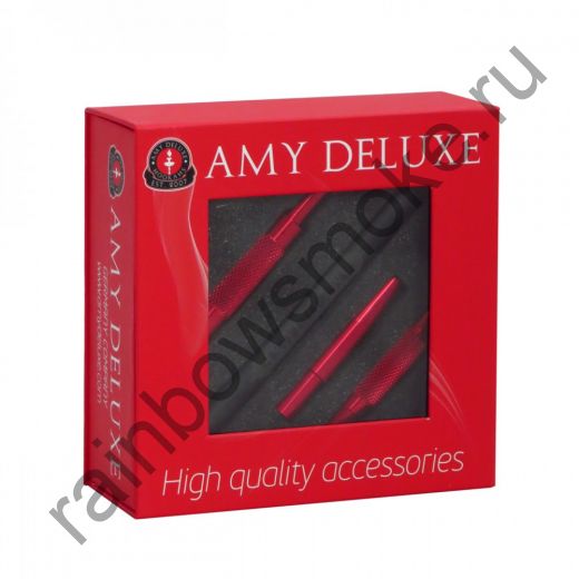 Шланг с алюминиевым мундштуком AMY Deluxe S238 SET красный