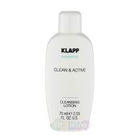 Klapp Очищающее молочко Clean & Active Cleansing Lotion, 75 мл