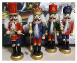 Щелкунчик - набор деревянных ёлочных игрушек 4 шт IR-50