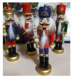 Щелкунчик - набор деревянных ёлочных игрушек 4 шт IR-50