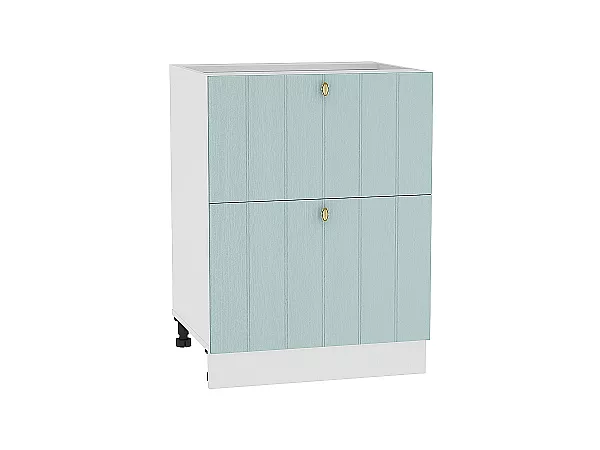 Шкаф нижний Прованс Н602 (голубой)