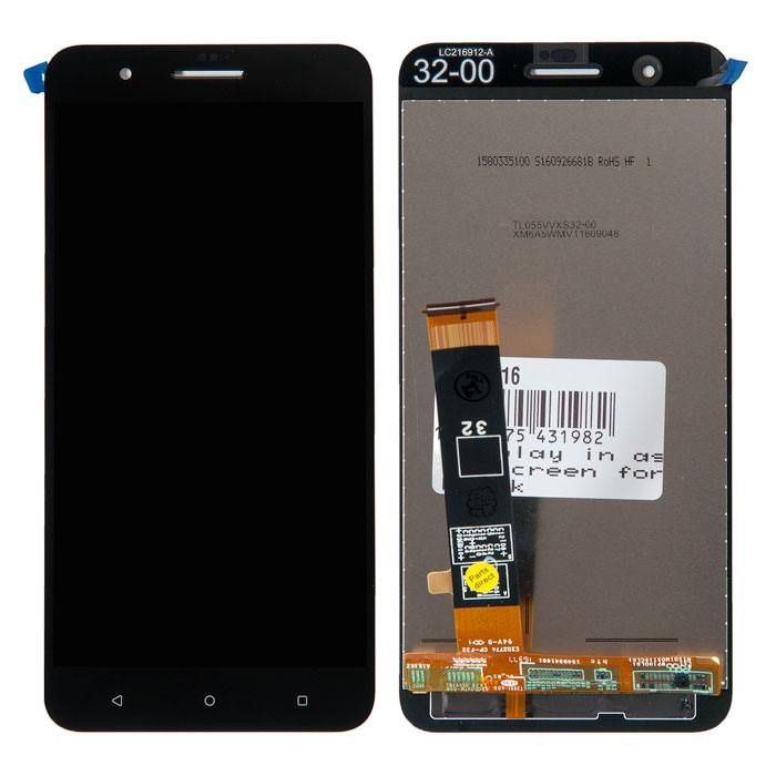 LCD (Дисплей) HTC One X10 (в сборе с тачскрином) (black) Оригинал