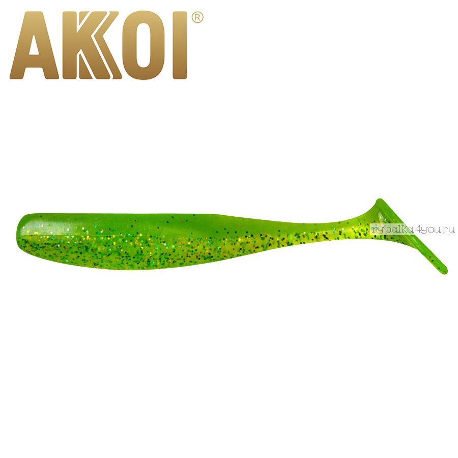 Мягкая приманка Akkoi Original Drop 2,9''  74 мм / 2,2 гр / упаковка 6 шт / цвет: OR15