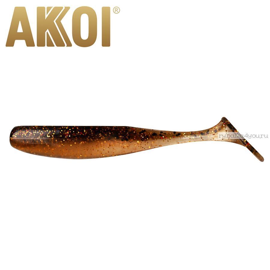Мягкая приманка Akkoi Original Drop 4''  100 мм / 6 гр / упаковка 5 шт / цвет: OR03