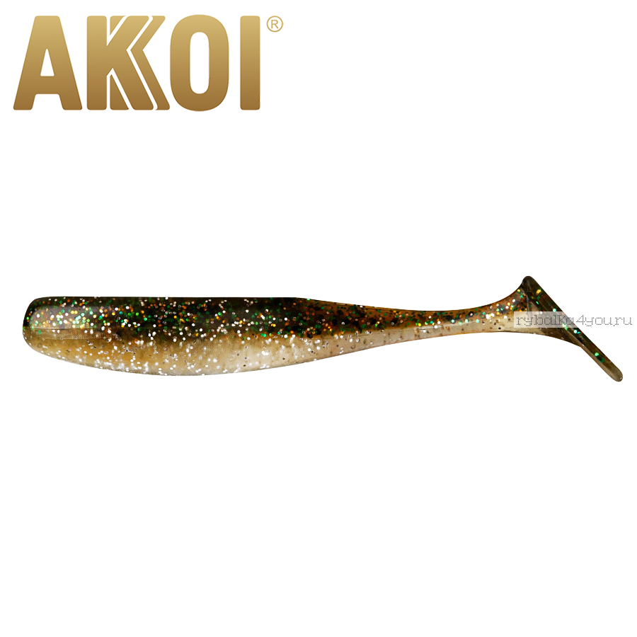 Мягкая приманка Akkoi Original Drop 4''  100 мм / 6 гр / упаковка 5 шт / цвет: OR04