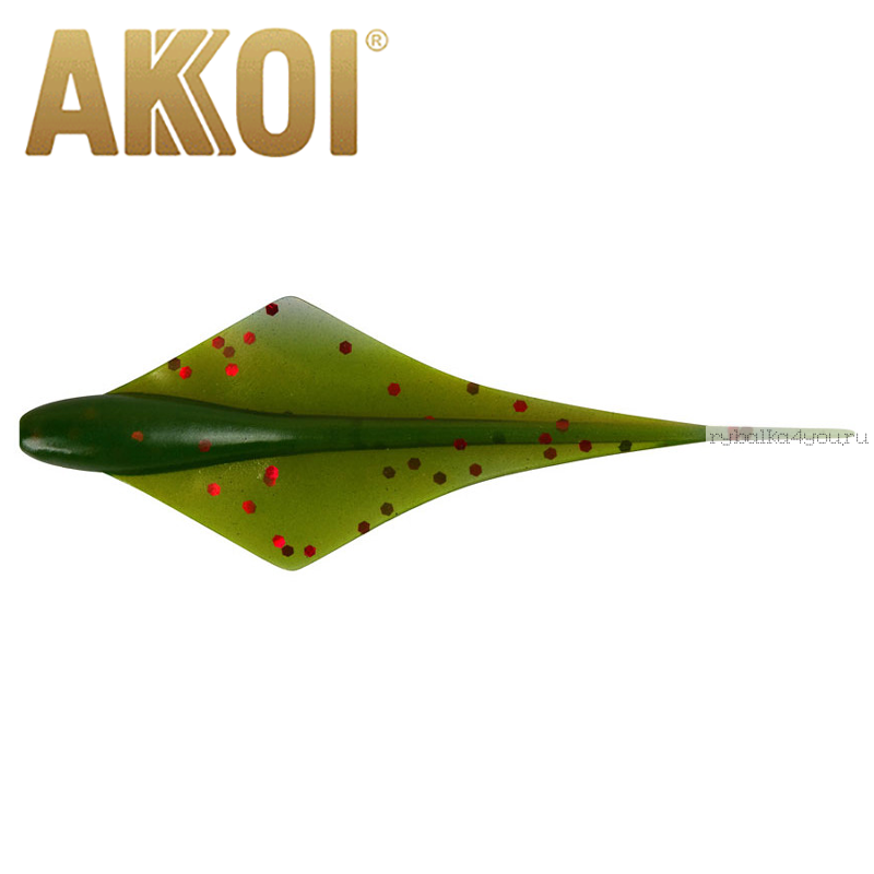 Мягкая приманка Akkoi Glider 70 мм / 0,83 гр / упаковка 10 шт / цвет: OR38