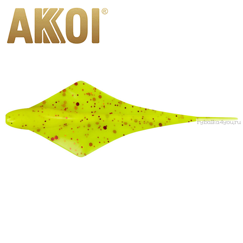 Мягкая приманка Akkoi Glider 70 мм / 0,83 гр / упаковка 10 шт / цвет: OR44