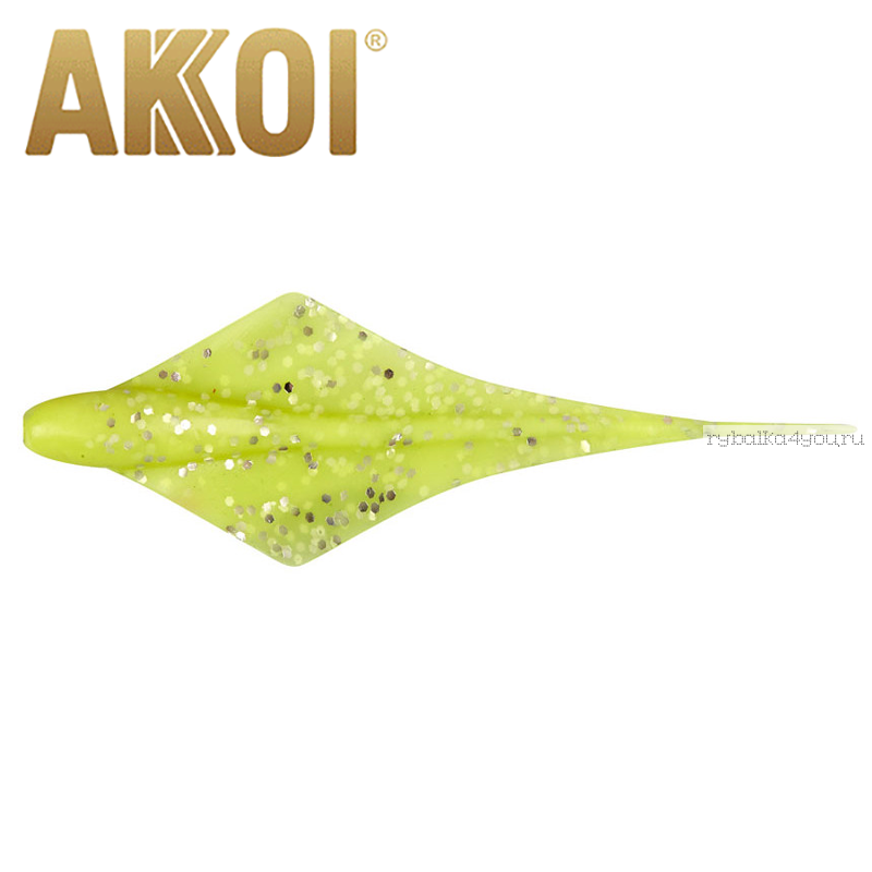 Мягкая приманка Akkoi Glider 70 мм / 0,83 гр / упаковка 10 шт / цвет: OR46
