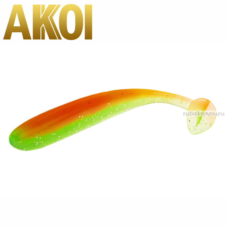 Мягкая приманка Akkoi Prime 3,5'' 88 мм / 4 гр / упаковка 6 шт / цвет: SE04