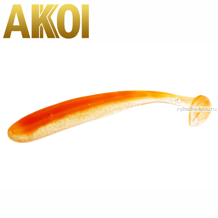 Мягкая приманка Akkoi Prime 3,5'' 88 мм / 4 гр / упаковка 6 шт / цвет: SE17