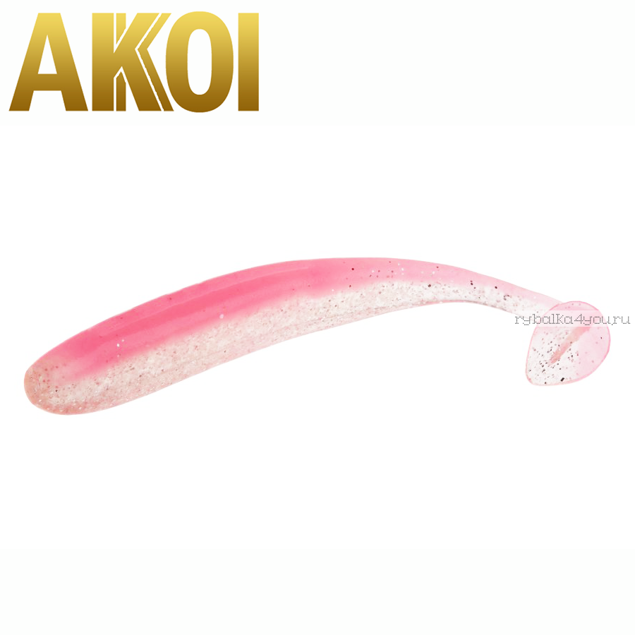 Мягкая приманка Akkoi Prime 3,5'' 88 мм / 4 гр / упаковка 6 шт / цвет: SE18