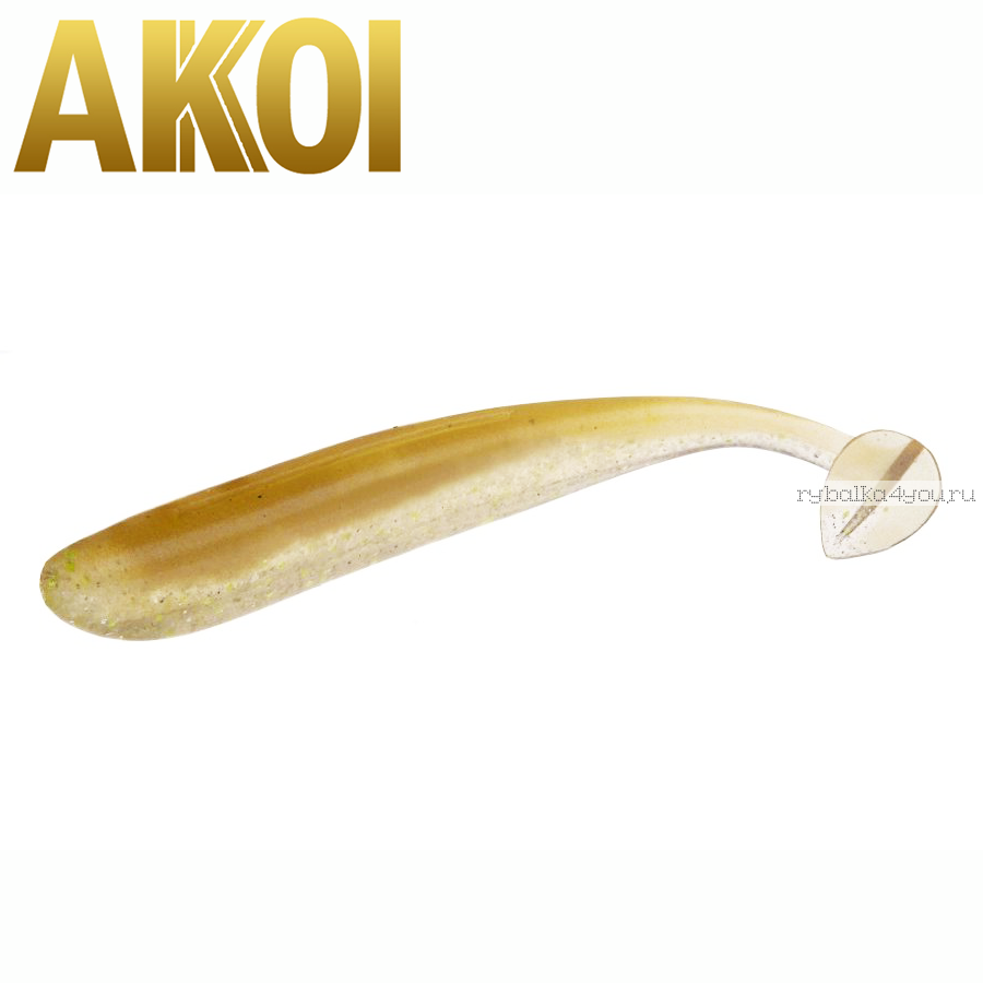 Мягкая приманка Akkoi Prime 3,5'' 88 мм / 4 гр / упаковка 6 шт / цвет: SE33
