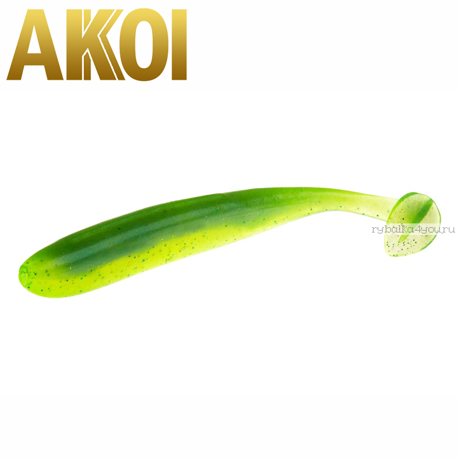 Мягкая приманка Akkoi Prime 3'' 75 мм / 2,2 гр / упаковка 7 шт / цвет: SE24