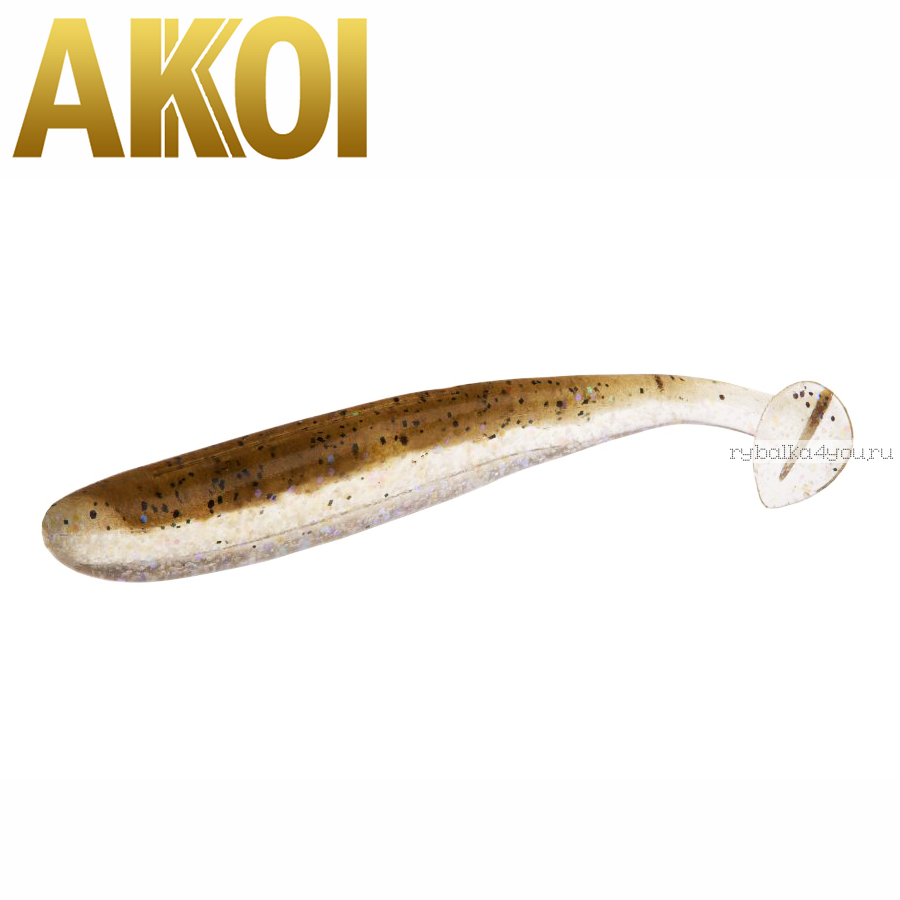 Мягкая приманка Akkoi Prime 4,5'' 115 мм / 8 гр / упаковка 4 шт / цвет: SE35