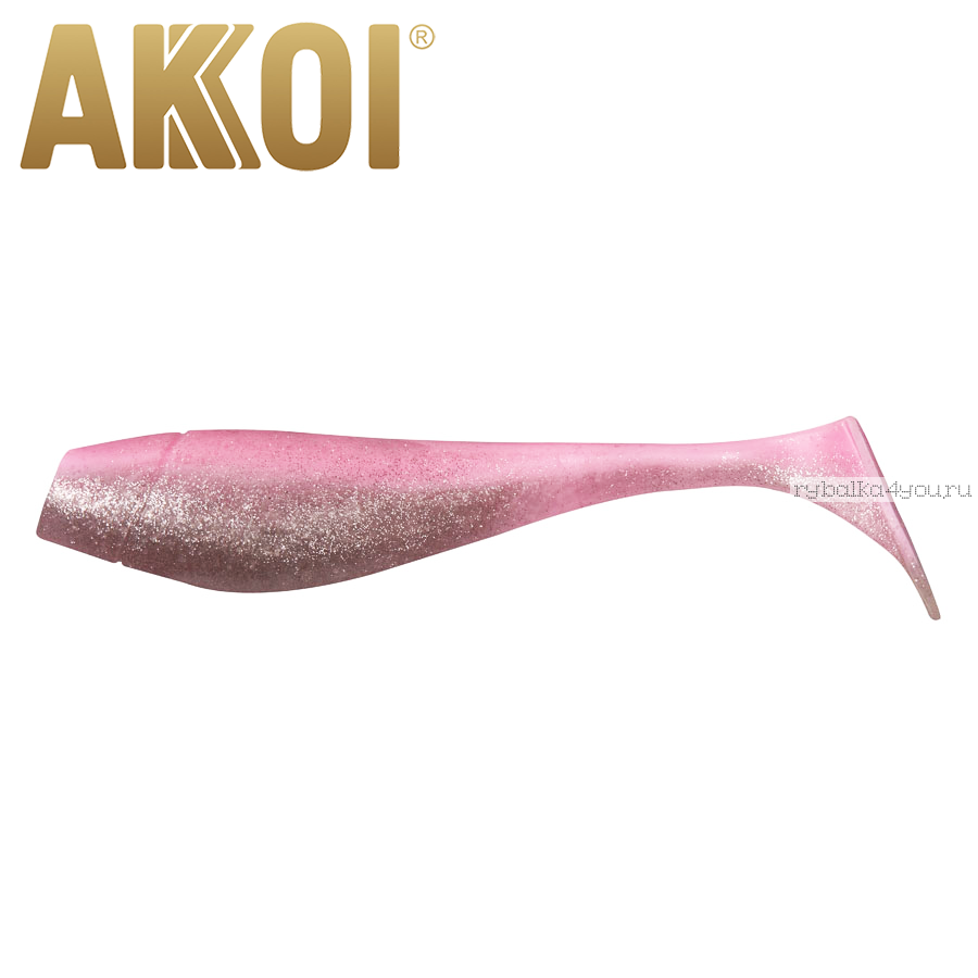Мягкая приманка Akkoi Original Puffy 4,5'' 115 мм / 11 гр / упаковка 4 шт / цвет: OR11
