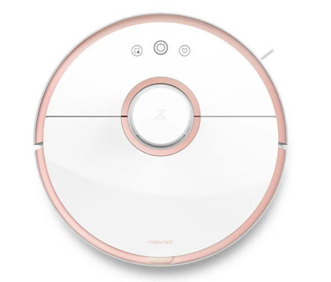 Робот-пылесос Xiaomi Mi Roborock Sweep One розовый