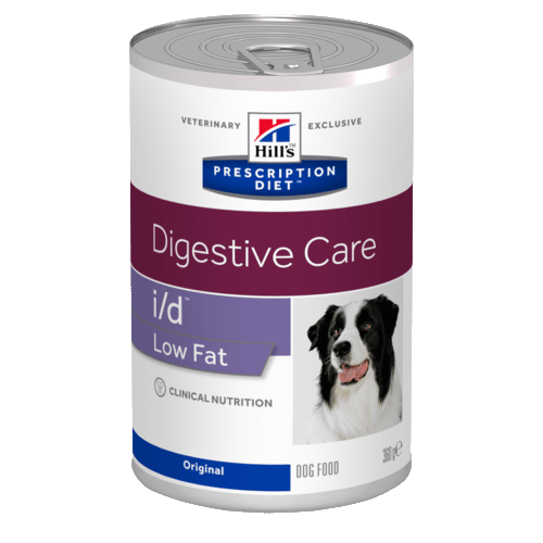 Консервы HILL’s DIET I/D LOW FAT диета для собак всех пород при нарушении пищеварения низкокалорийный 360гр