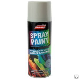 Эмаль аэрозольная PARADE SPRAY PAINT 40 Белый глянц.400мл