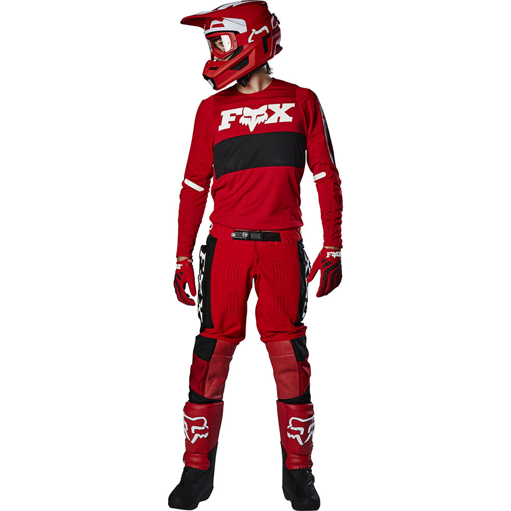 Fox - 2020 360 Linc Flame Red комплект джерси и штаны, красный