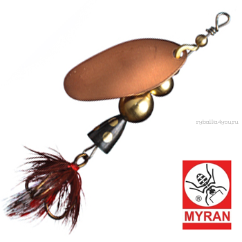 Блесна вертушка Myran Mira 10гр / цвет: Koppar 6474-03
