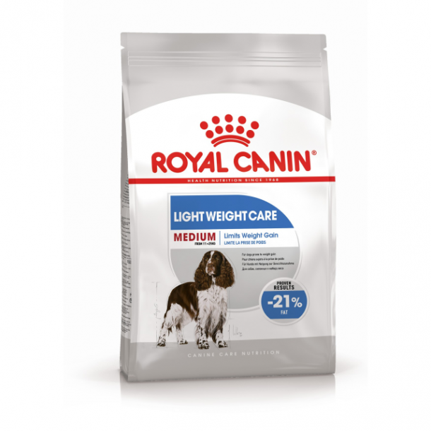 Сухой корм для собак средних пород Royal Canin Medium Light Weight Care облегченный 3 кг