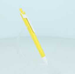 желтые ручки с логотипом