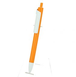 оранжевые ручки с логотипом