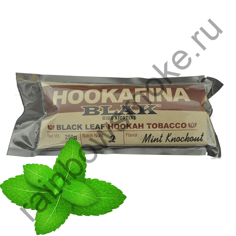 Hookafina Blak 250 гр - Mint Knockout (Мятный Нокаут)