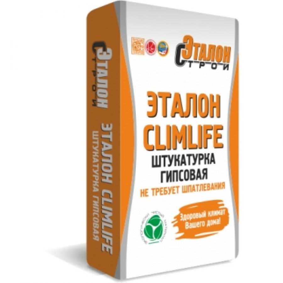 Штукатурка Эталонстрой гипсовая ClimLife 30 кг