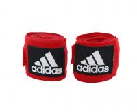 Бинты эластичные Adidas AIBA New Rules Boxing Crepe Bandage красные, 2.55м, adiBP031