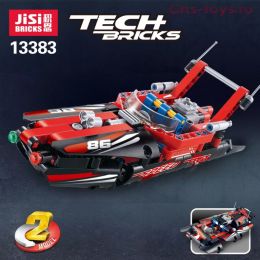 Конструктор JISI BRICKS Моторная лодка 13383 ( 42089) 186 дет