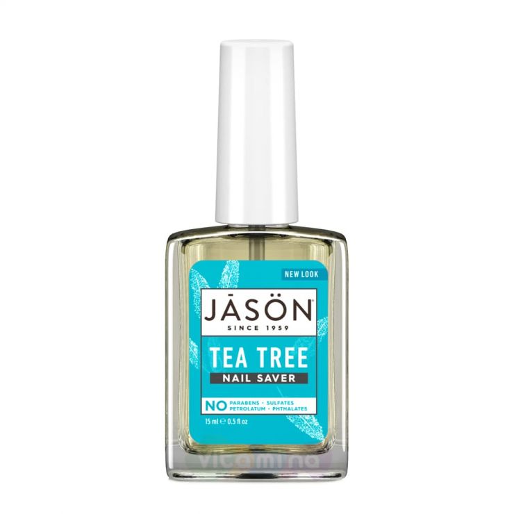 Jason Средство по уходу за ногтями с маслом чайного дерева Tea Tree Nail Saver, 15 мл