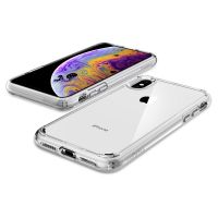 Купить чехол Spigen Ultra Hybrid для iPhone Xs / X прозрачный чехол для Айфон Xs в Москве в интернет магазине аксессуаров для смартфонов elite-case.ru