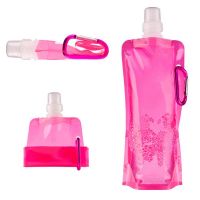 Складная бутылка для воды VAPUR цвет розовый