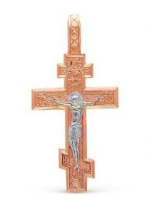 Позолоченный православный крест (арт. 788071)