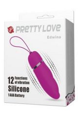 Вибропуля Baile Pretty Love Edwina розовая, 9,2*3 см