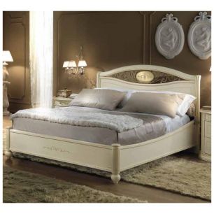 Кровать Siena Avorio Ferro Camelgroup, 160 см без изножья 112LET.07AV