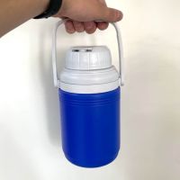 Фляга для воды пластиковая Coleman 1,3 л синяя фото 2
