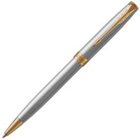 Parker Sonnet Core - Stainless Steel GT, шариковая ручка, M, BL*