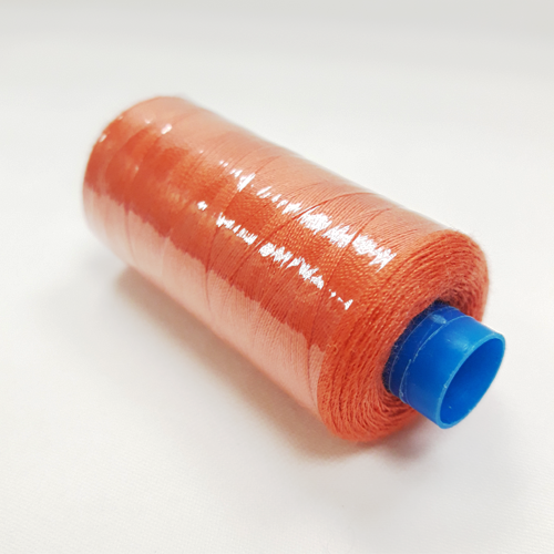 Швейные нитки Полиэстер, 40/2 "Gamma", 400 ярдов (365 м), 1 бобина, цвет светло-оранжевый (№107)