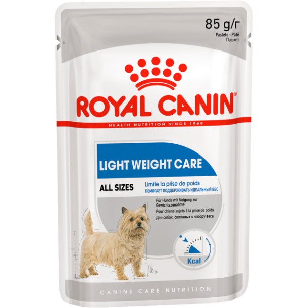 Консервы Royal CaninLight Weight Care Pouch Loaf паштет для собак, предрасположенных к набору избыточного веса 85 г