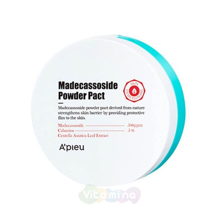A'Pieu Компактная пудра с мадекасоссидом Madecassoside Powder Pact, 6 мл