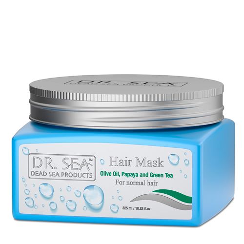 Маска для волос с маслами оливы папайи и экстрактом зеленого чая Dr.Sea (Доктор Си) 300 мл