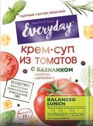 EVERYDAY Крем-суп томаты с базиликом 26 г