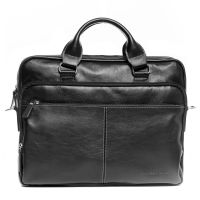 Кожаная деловая сумка Lakestone Glenroy Black 926014/BL